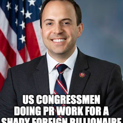 episode US Congressmen Doing PR Work for a Shady Foreign Billionaire artwork