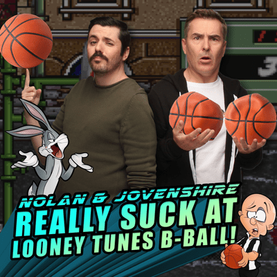 episode Nolan North & The Jovenshire Really Suck at Looney Tunes B-Ball! | RETRO REPLAY artwork