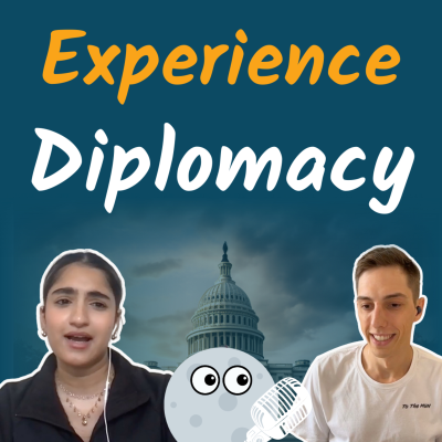 episode What it's like to experience real diplomacy through MUN at AmeriMUNC with Munya Yusuf artwork