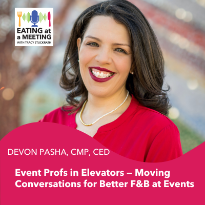 episode 283: Event Profs in Elevators — Moving Conversations for Better F&B at Events artwork