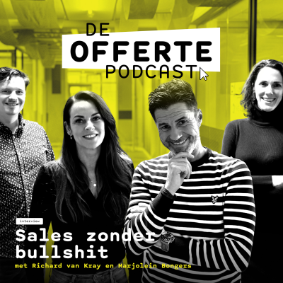 episode Sales zonder bullshit ft. Richard van Kray en Marjolein Bongers artwork