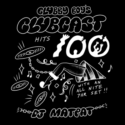 episode CLUBCAST 100 DJ Matpat Live at The Bad Room 06/7/25 artwork