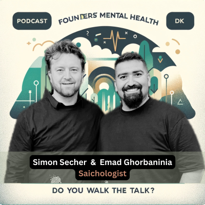 episode #21 - Simon and Emad: Navigating Co-Founder Dynamics in a Mental Health Tech Startup artwork