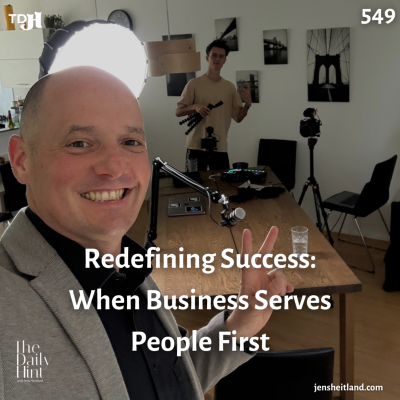 episode 549 - Redefining Success: When Business Serves People First artwork