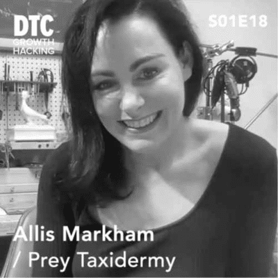 episode S01E18 Finding Balance When You Are Your Brand with Allis Markham of Prey Taxidermy artwork