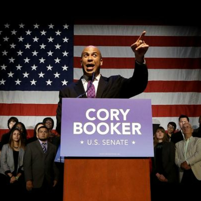 episode US Senator Cory Booker with words of wisdom for our young spellers artwork