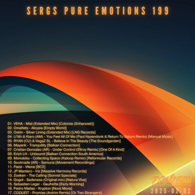 episode SergS - Pure Emotions 199 (2025-02-02) artwork