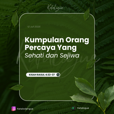episode Kumpulan Orang Percaya Yang Sehati Dan Sejiwa artwork
