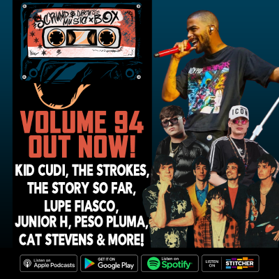 episode Music Box Vol.94: Kid Cudi, The Strokes, The Story So Far, Lupe Fiasco, Peso Pluma, Junior H and more! artwork