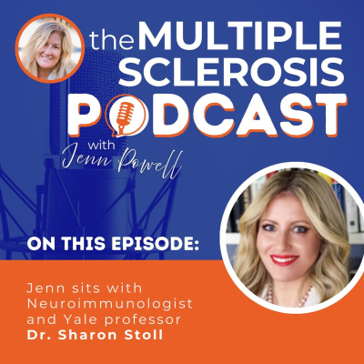 episode Jenn sites with Neuroimmunologist and Yale professor Dr. Sharon Stoll artwork