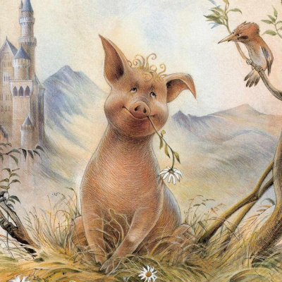episode Gloriarosa (2/3) | Schweinemärchen vom Leben in Freiheit. Hörspiel ab 7 Jahren artwork
