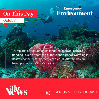 episode Emergency Environment #2: Flooding in Kenya, Coral Reef Damage, Trump and more... artwork