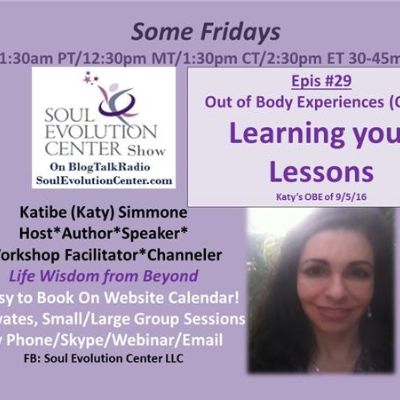 episode #29 Learn about Out of Body Experiences-Our Lessons artwork
