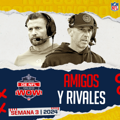 episode La amistad y rivalidad de Kyle Shanahan - Sean McVay | Los accidentados Ravens | Los Packers y el 🏈 🤮 artwork