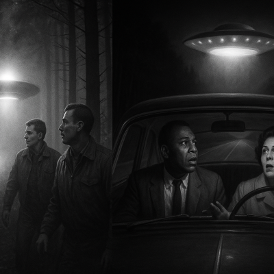 episode Caso: Incidente de Rendlesham Forest y La abducción de Barney y Betty Hill artwork