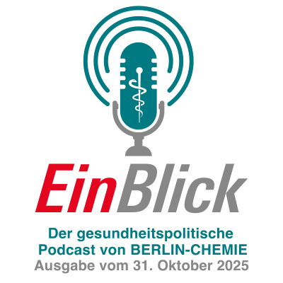 episode 🎙#EinBlick u.a. 🛒#dm-Gesundheitsservices 💊#Apothekenreform 💰#GKV-Finanzen 🏥#Klinik-Reform 🤖#KI-Patient:innen-Akten artwork