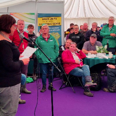episode Mary Lou McDonald at the National Ploughing Championships artwork