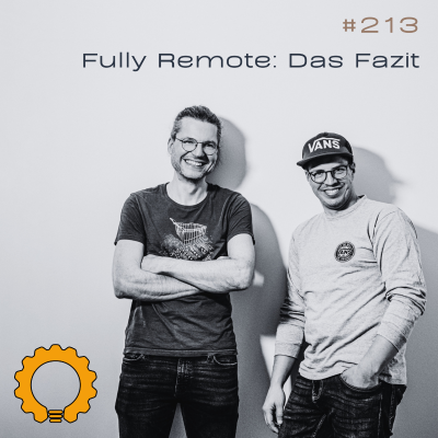 episode #213 Erfahrungen aus drei Jahren 100 % Remote ... ganze ohne Büro artwork