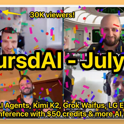 episode 📆 ThursdAI - July 17th - Kimi K2 👑, OpenAI Agents, Grok Waifus, Amazon Kiro, W&B Inference & more AI news! artwork