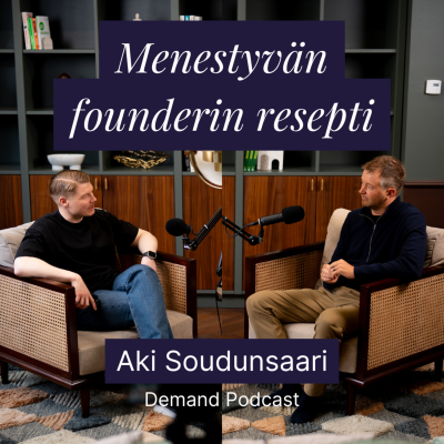 episode Menestyvän founderin resepti w/ Aki Soudunsaari artwork