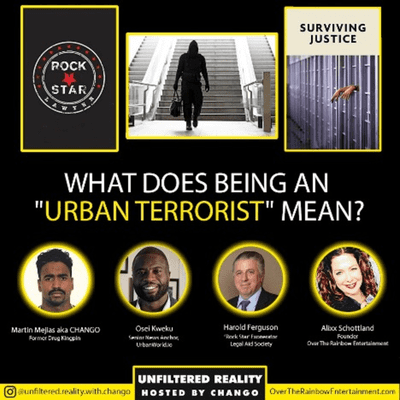 episode WHAT DOES BEING AN URBAN TERRORIST MEAN? artwork