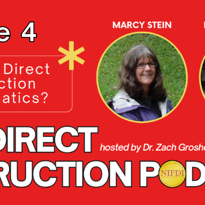 episode What is Direct Instruction Mathematics? with Marcy Stein and Bernadette Kelly artwork