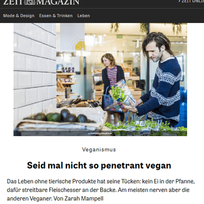 episode Folge 2 -Warum Zarah Mampell alle anderen Veganer total doof findet artwork