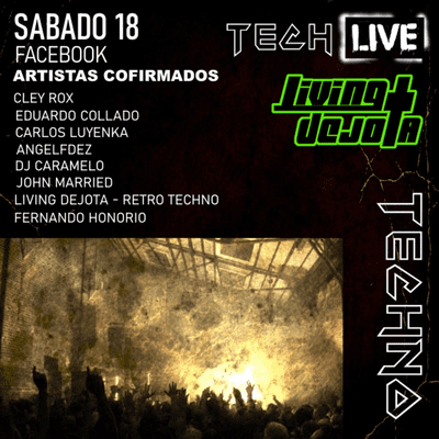 episode Living Dejota - Retro Techno (TechLIVE Facebook) artwork
