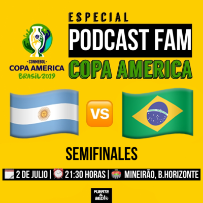 episode #PodcastFAM de la Copa América: Quinto rival, Brasil. artwork