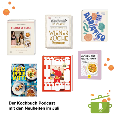 episode Folge 41: Die Kochbuch Highlights im Juli. Kurzfolge. artwork