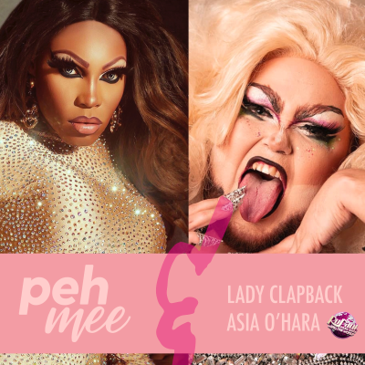 episode Pehmee meets Lady Clapback and Asia O'Hara artwork