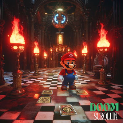 episode Doomscrollin #017: Underground Bases, Bell Witches, and Kanye's Cult artwork