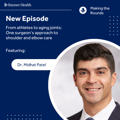 episode From athletes to aging joints: One surgeon’s approach to shoulder and elbow care artwork