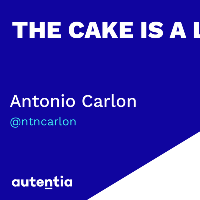 episode The Cake is a lie - Antonio Carlon artwork