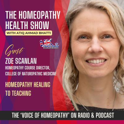 episode EP127: Homeopathy Healing to Teaching with Zoe Scanlan artwork