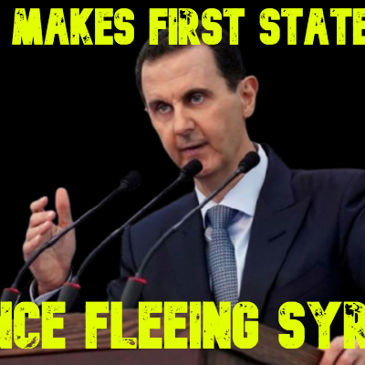 episode Assad Makes First Statement Since Fleeing Syria artwork