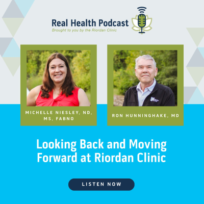 episode Looking Back and Moving Forward at Riordan Clinic artwork
