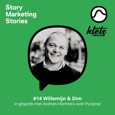 episode #14 Willemijn & Dim in gesprek met Andries Hiemstra over Purpose Driven Marketing artwork
