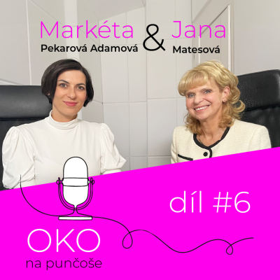 episode Oko na punčoše #6: Už odejděte menstruovat. Ekonomka Jana Matesová otevřeně o své česko-americké kariéře artwork
