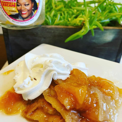 episode The Vegan Local talks Peach Cobbler Day with Lutunji's Palate artwork