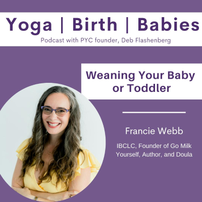episode Weaning Your Baby or Toddler with Francie Webb artwork