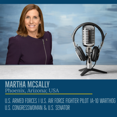 episode From Fighter Pilot to US Congresswoman: Martha McSally Paves the Way for Female Aviators" artwork