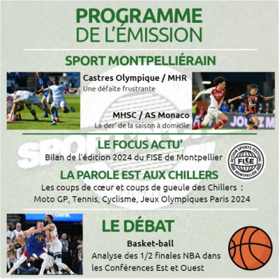 episode Sport'n'Chill S09E27 - Lundi 13 Mai artwork