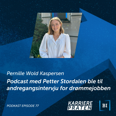 episode Podcast med Petter Stordalen ble til andregangsintervju for drømmejobben artwork