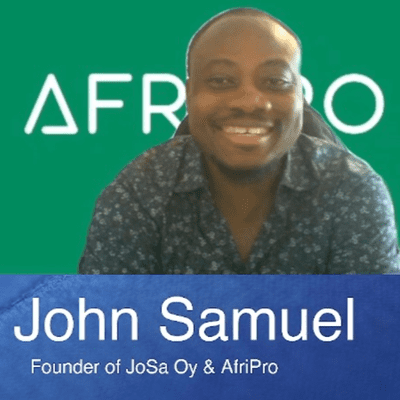 episode My Story, Mission, Passion, Bridging The African Markets With JoSa OY artwork