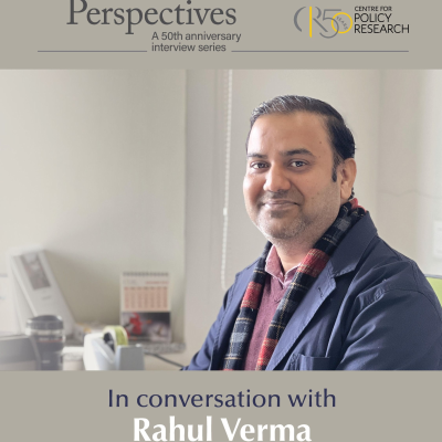 episode CPR Perspectives Episode 11: Rohan Venkat in conversation with Rahul Verma artwork