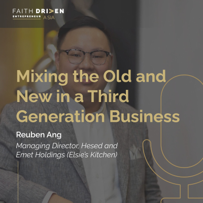episode Episode 26 - Mixing the Old and New in a Third Generation Business with Reuben Ang artwork