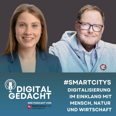 episode Smart Citys - Digitalisierung im Einklang mit Mensch, Natur und Wirtschaft artwork