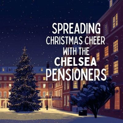 episode Spreading Christmas Cheer with the Chelsea Pensioners artwork