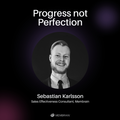 episode Progress not Perfection with Sebastian Karlsson artwork